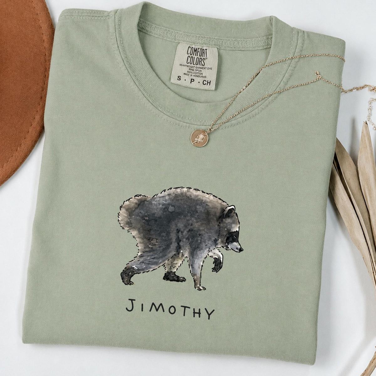 Comfort Colors® Jimothy Raccoon Viral Shirt, Famous Seattle Raccoon Shirt, Short King Jimothy Tee. Cute Trash Panda Shirt, Cute Baby Raccoon