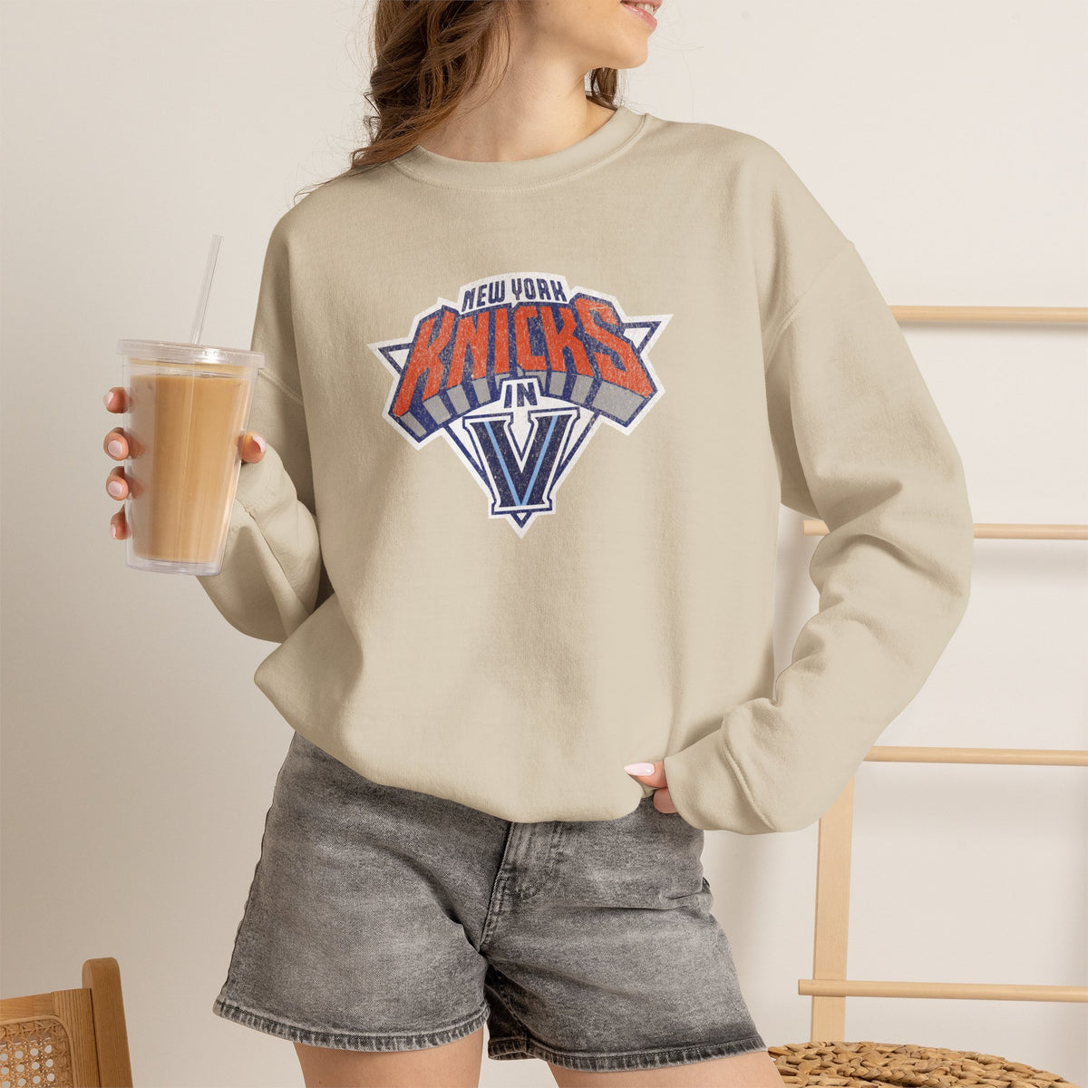 Villanova Knicks in Five Crewneck Sweatshirt