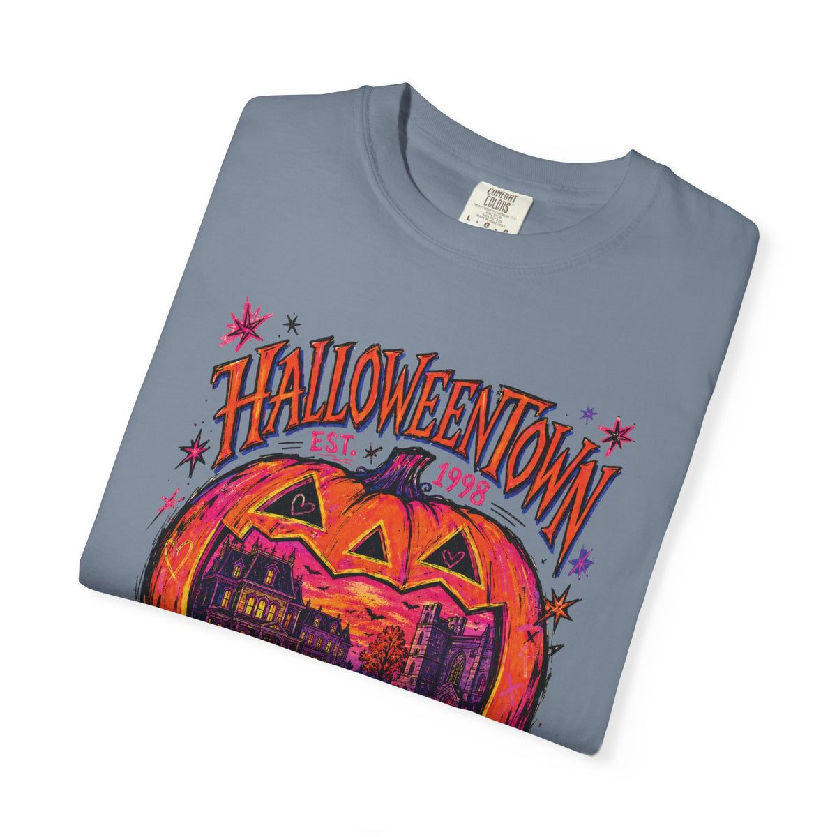 Halloweentown Neon Punk Shirt