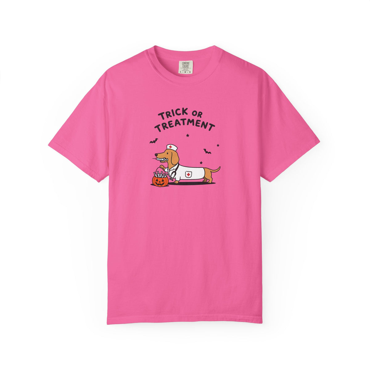 Dachshund "Trick or Treatment" Halloween Shirt