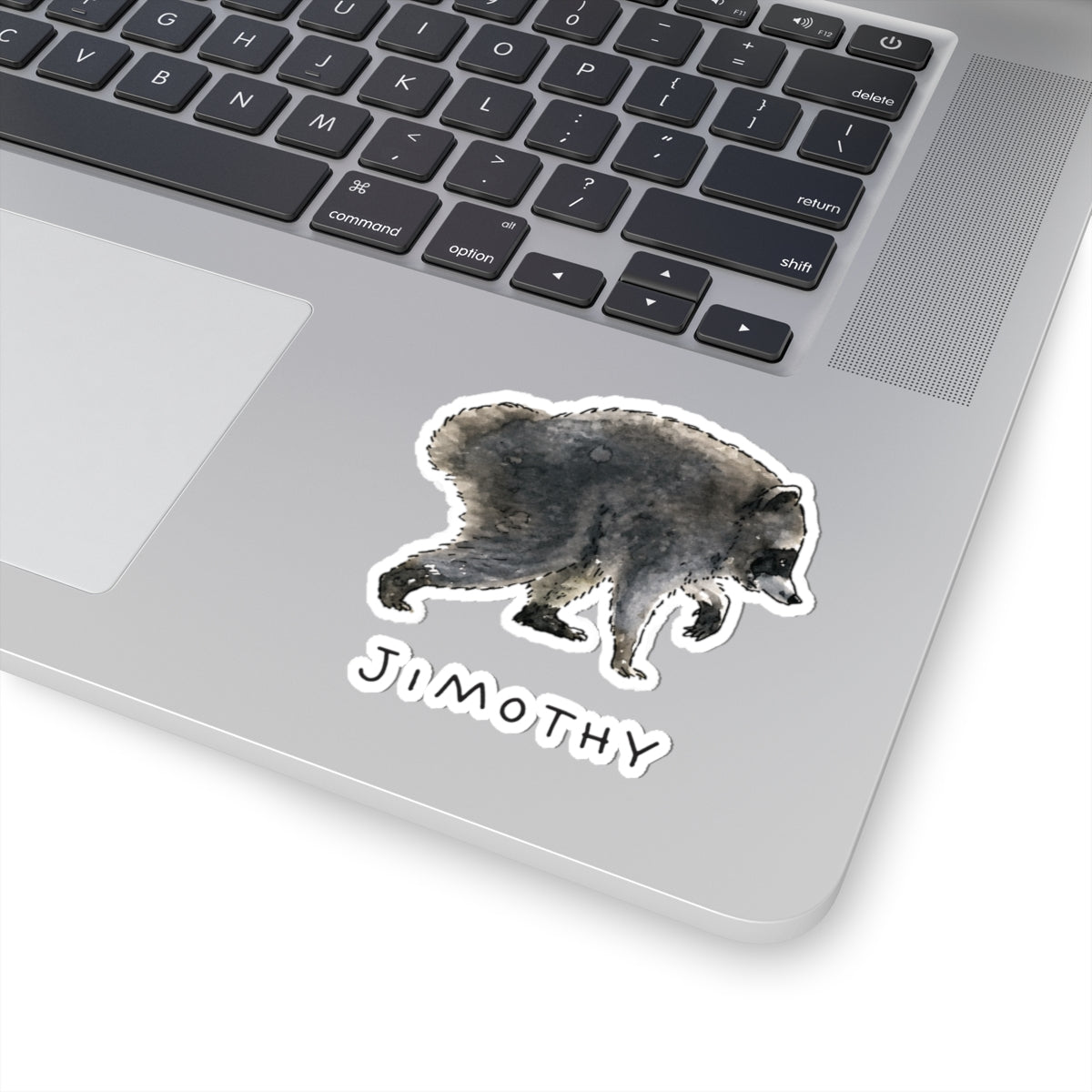 Jimothy Viral Seattle Raccoon Kiss-Cut Sticker