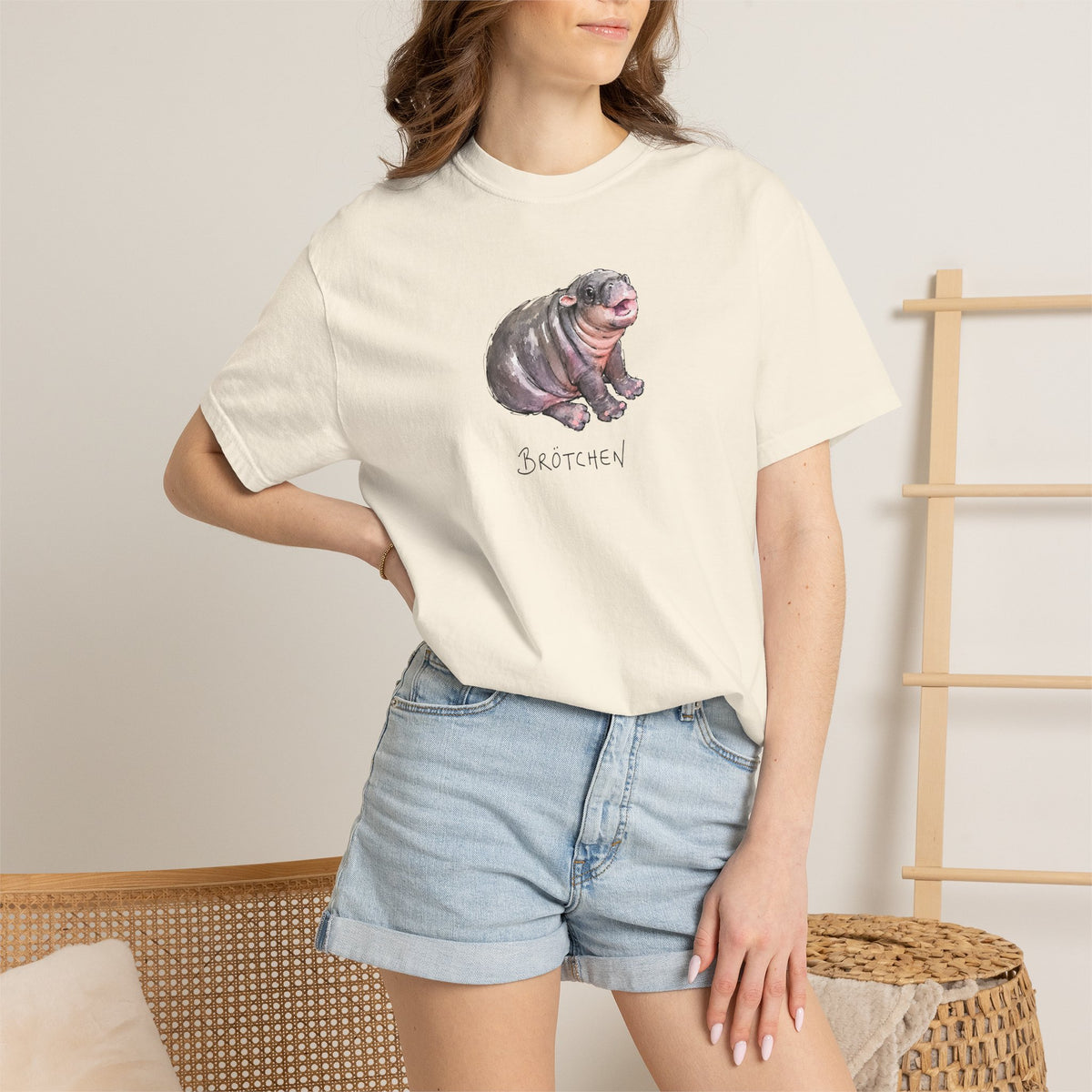 Brötchen Baby Pygmy Hippo Shirt
