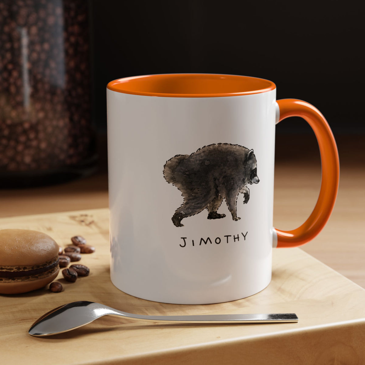 Jimothy Famous Raccoon Coffee Mug