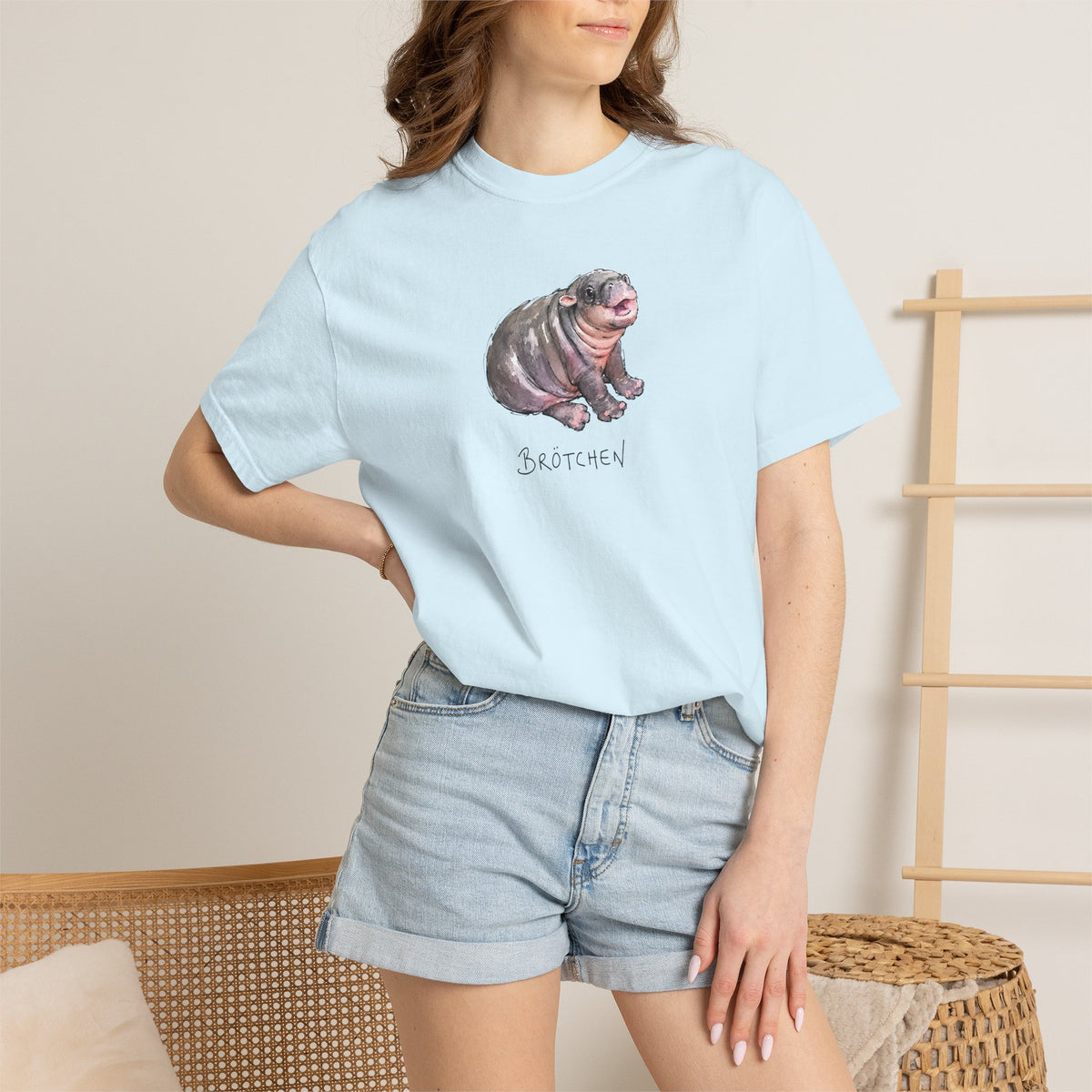 Brötchen Baby Pygmy Hippo Shirt