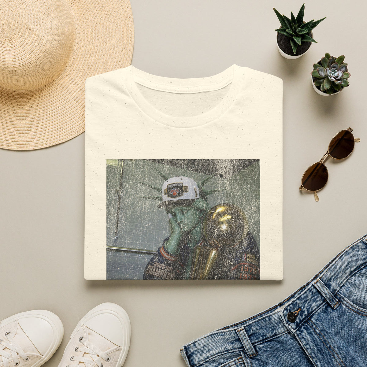 Statue of Liberty Kobe Pose Shirt