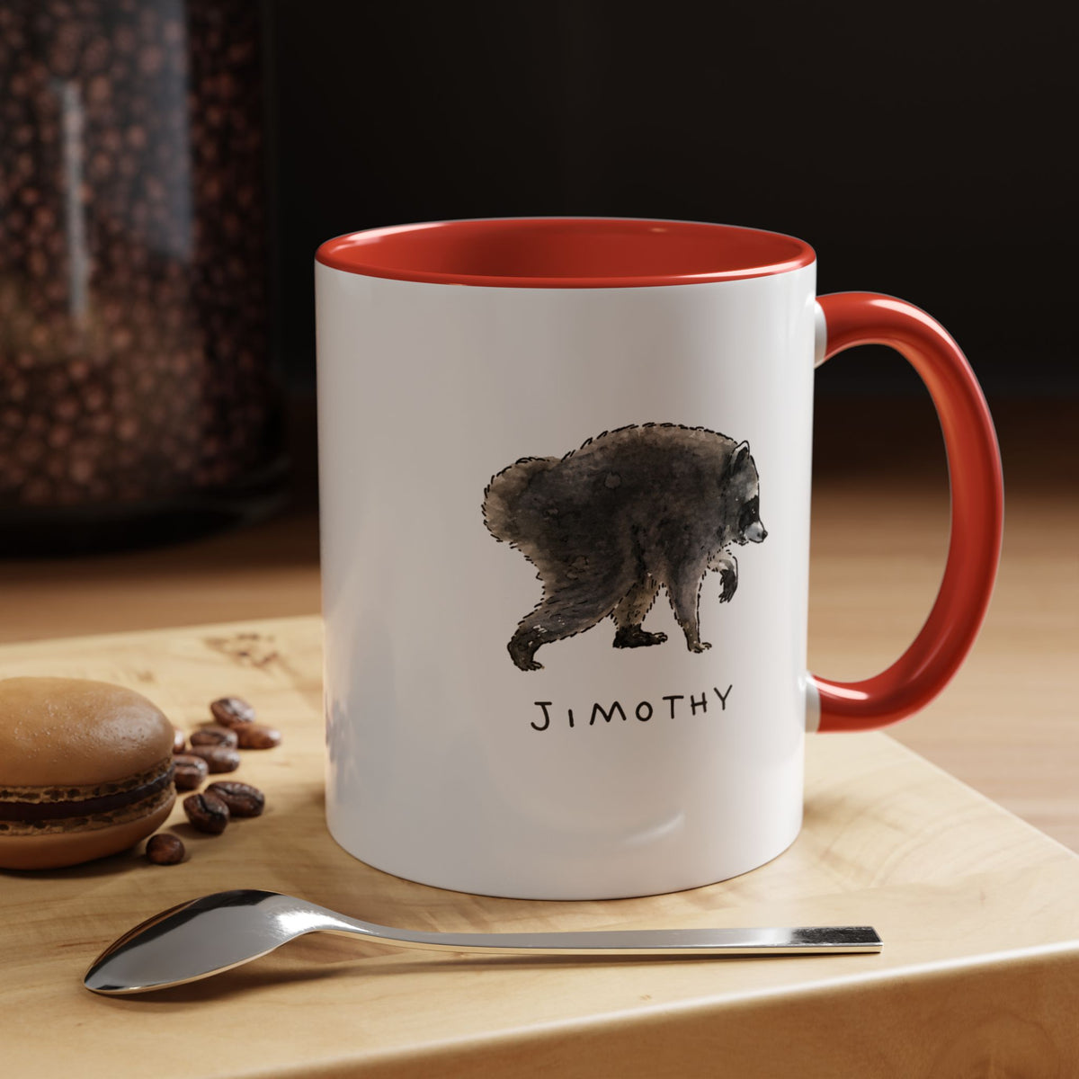 Jimothy Famous Raccoon Coffee Mug