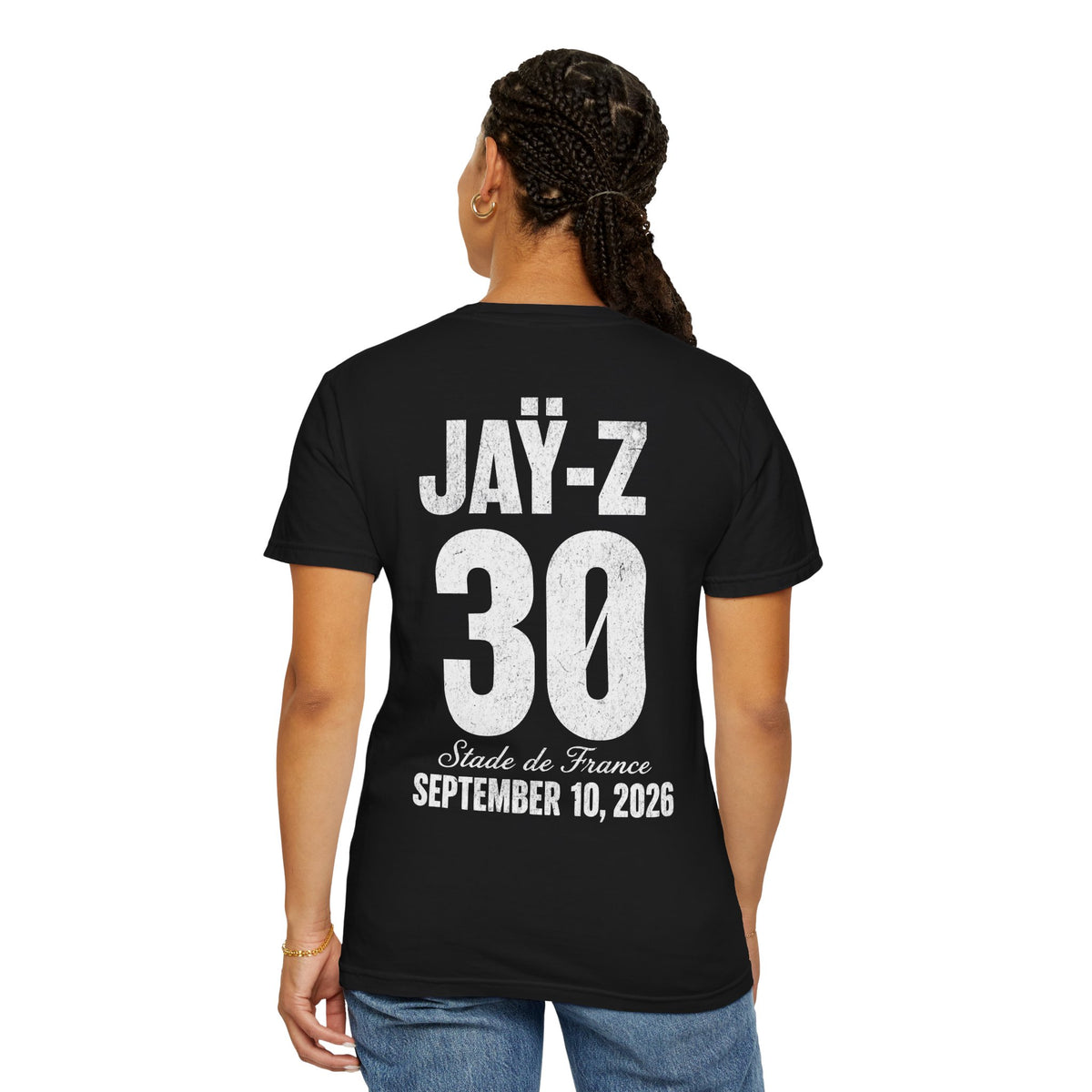 Jay-Z Reasonable Doubt 30th Anniversary Tour Paris Shirt