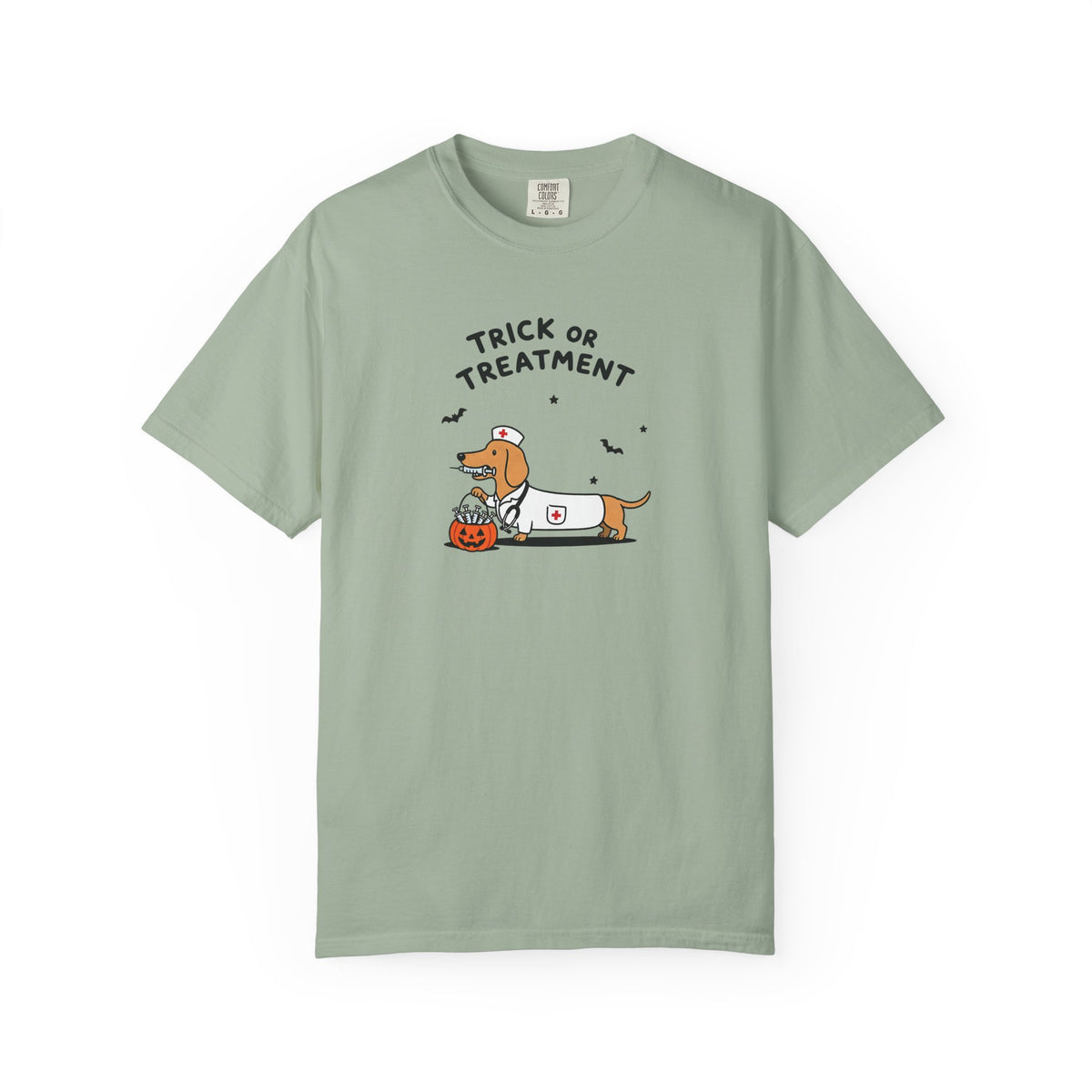 Dachshund "Trick or Treatment" Halloween Shirt