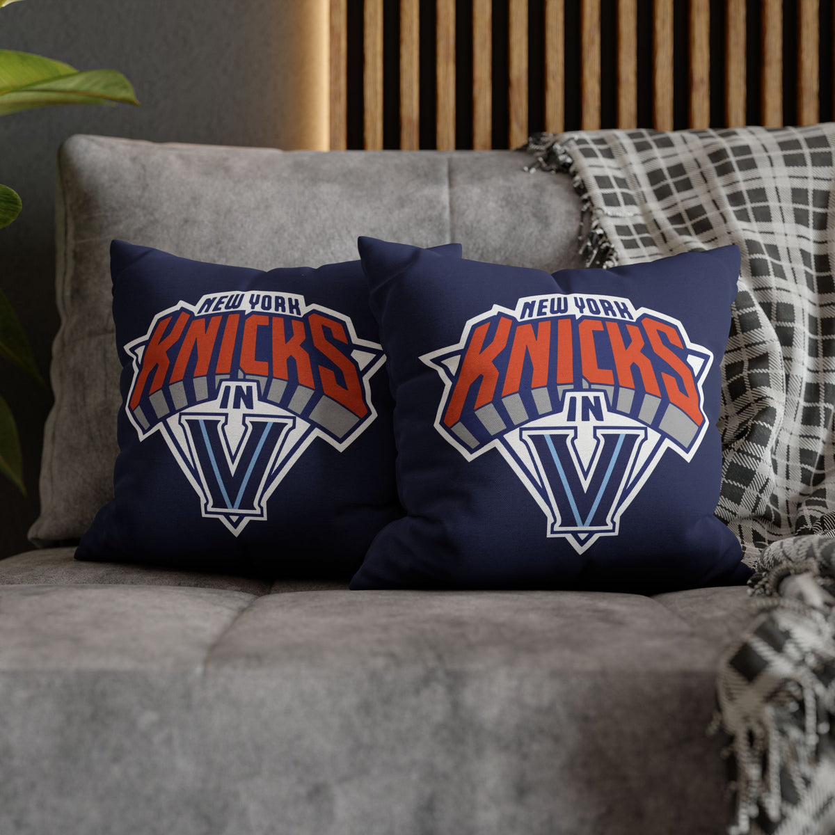 Villanova Knicks in Five Pillowcase
