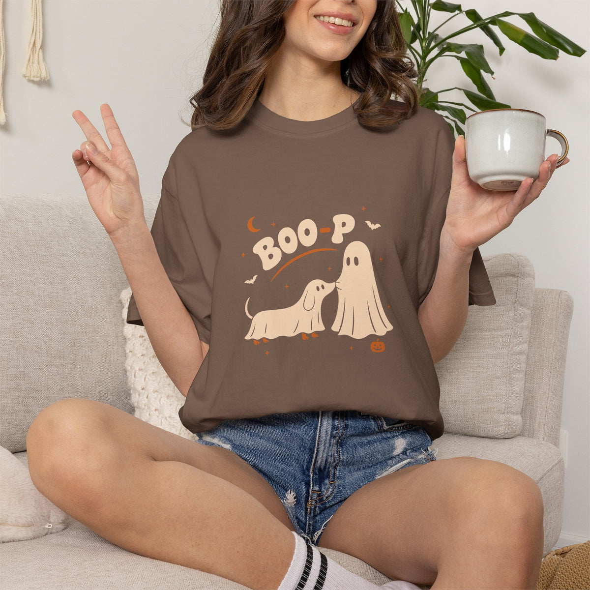 BOO-P Ghost Dog Shirt