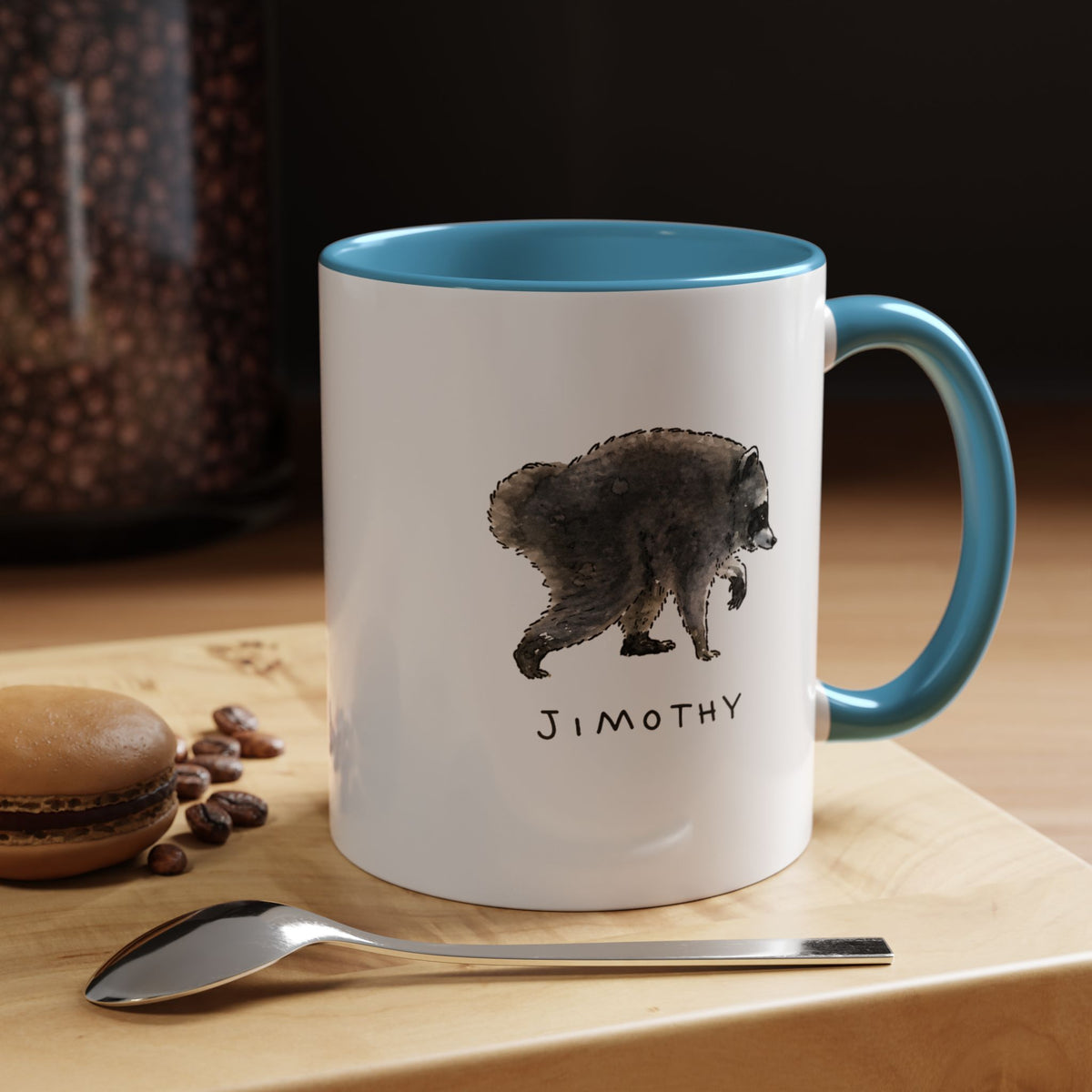 Jimothy Famous Raccoon Coffee Mug