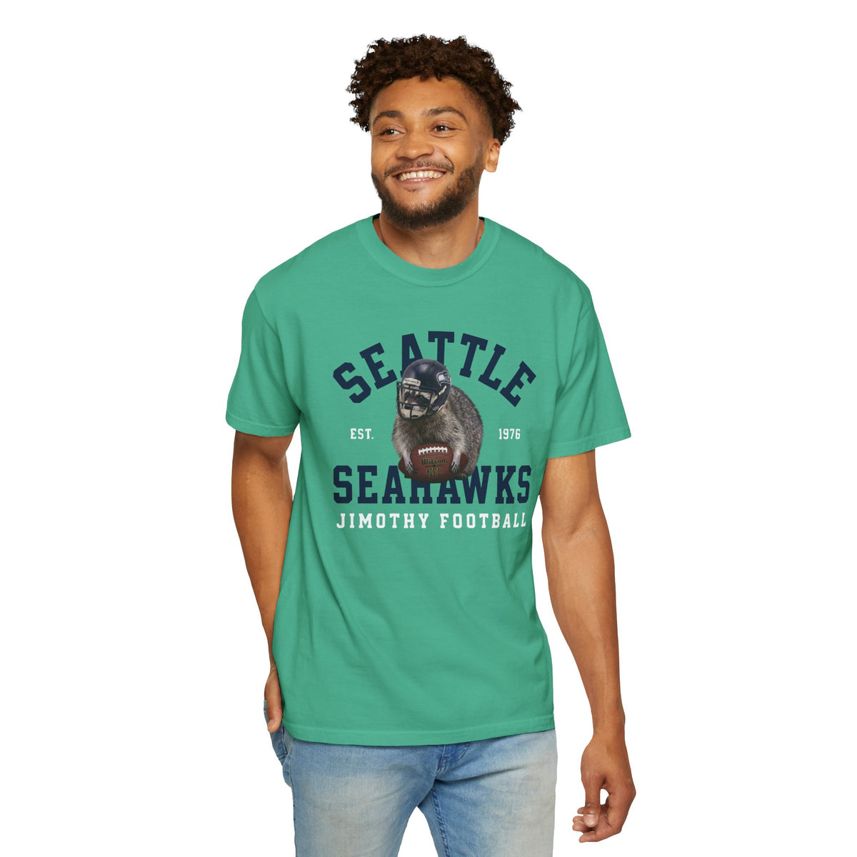 Jimothy Seattle Seahawks Football Shirt