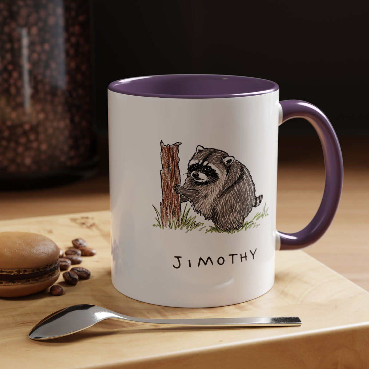 Jimothy Raccoon Viral 11oz Coffee Mug