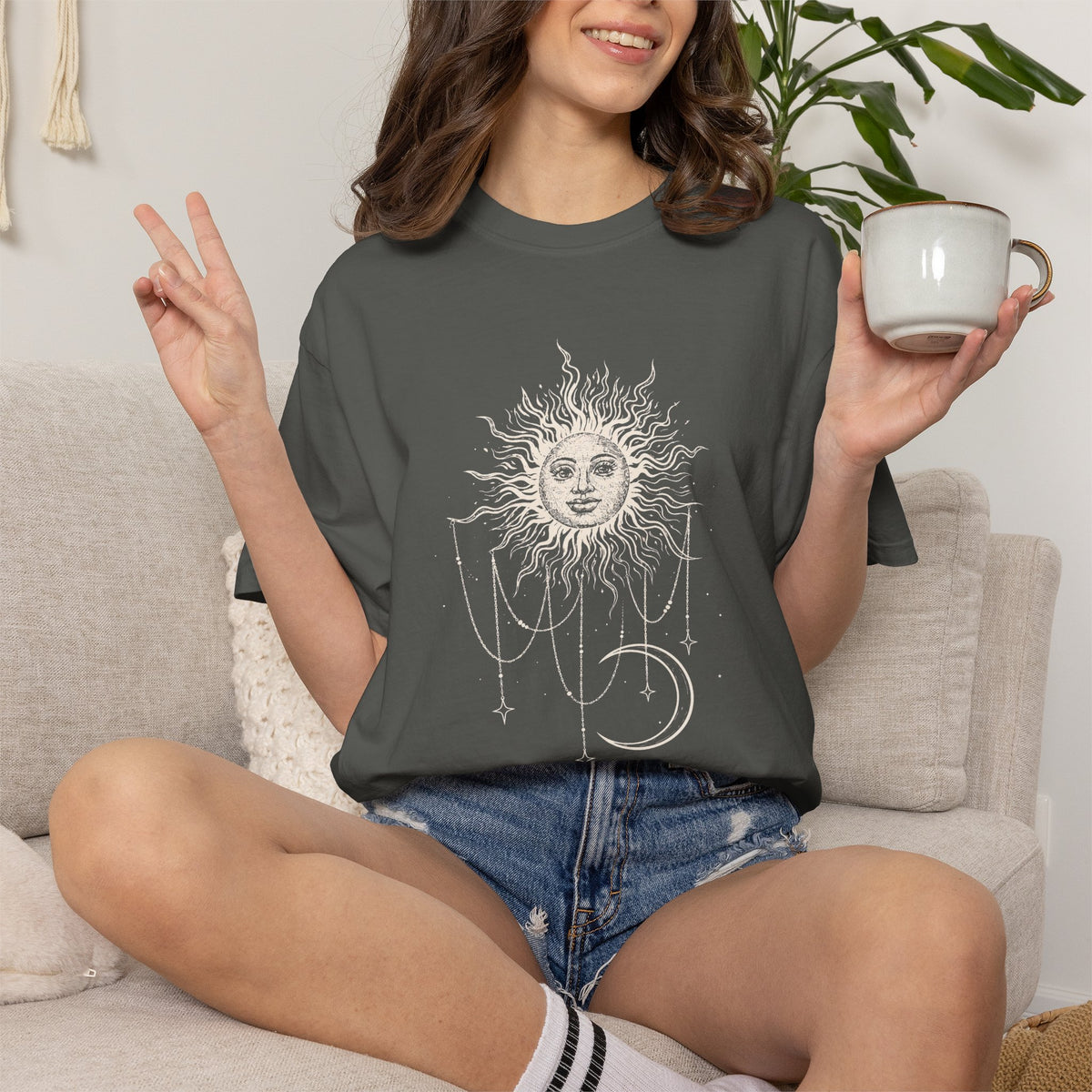 Widow's Bay - Patricia Sun & Moon Bohemian Shirt
