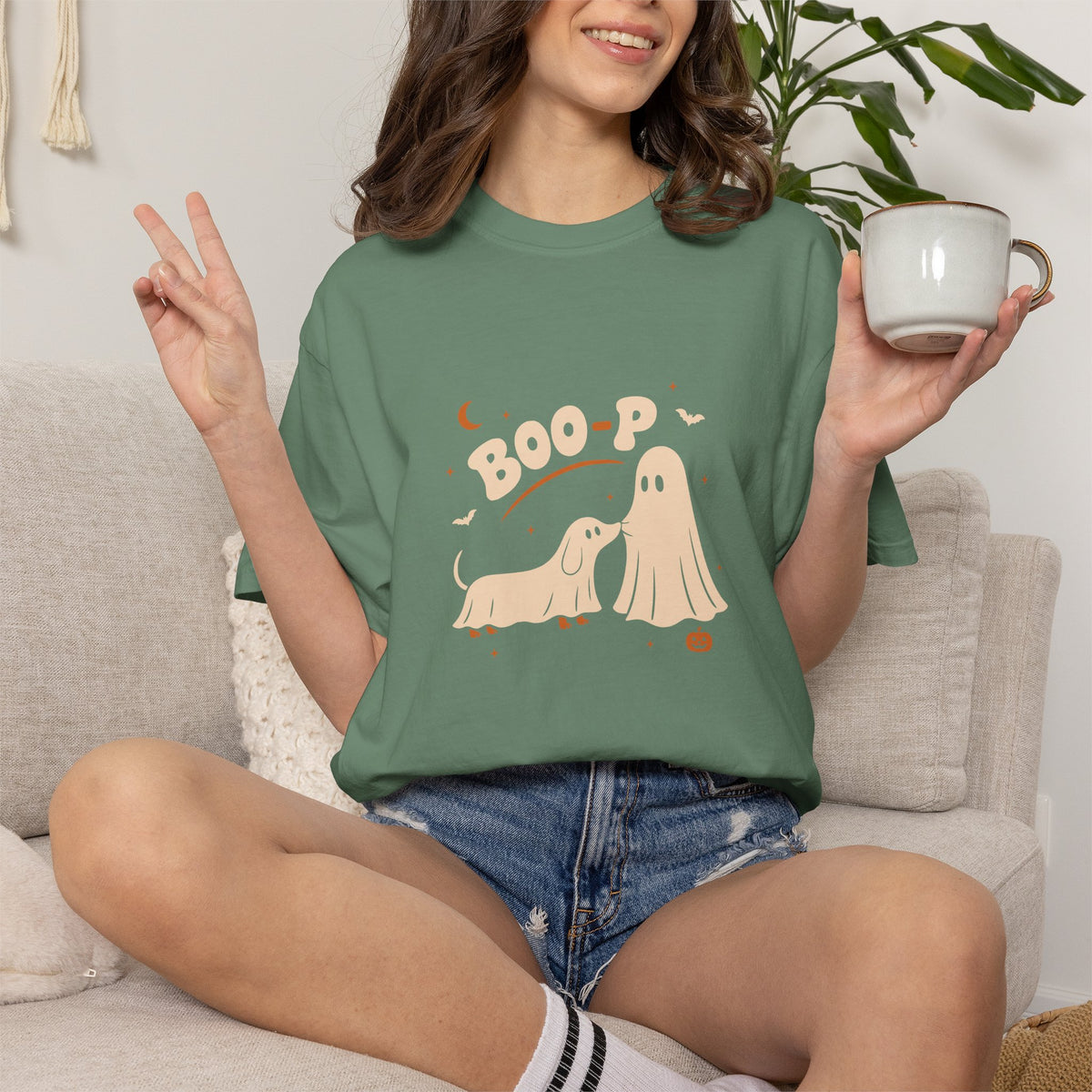 BOO-P Ghost Dog Shirt
