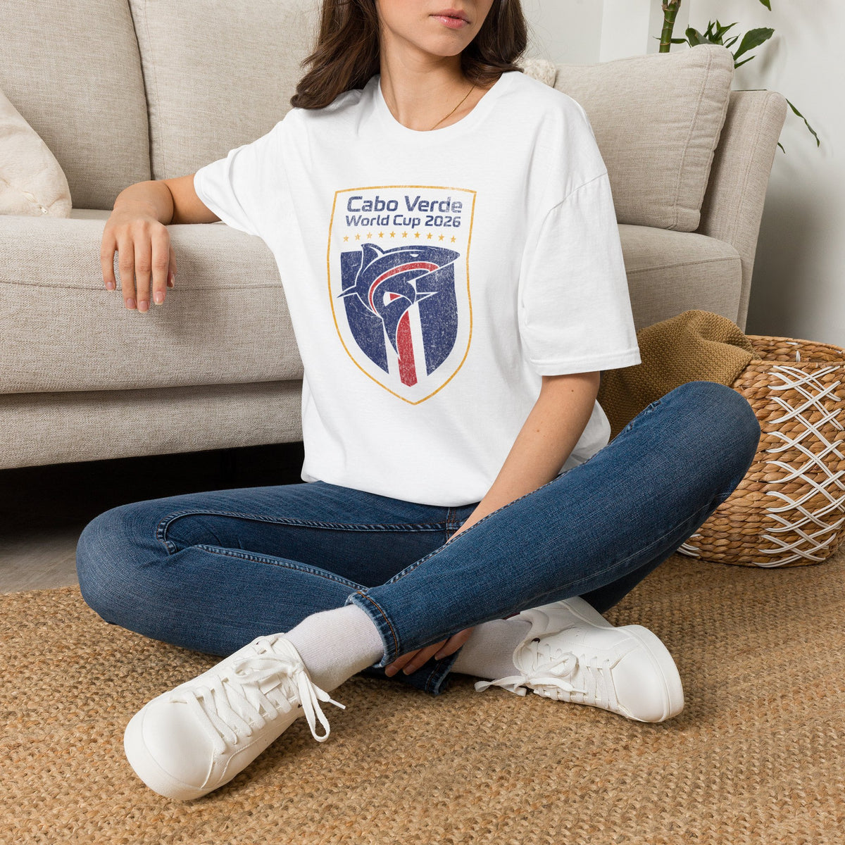 Cabo Verde Crest World Cup 2026 Shirt