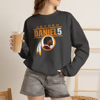Jayden Daniels Commanders Crewneck Sweatshirt