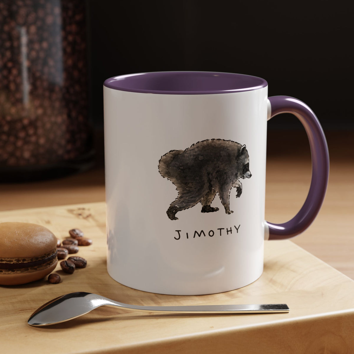 Jimothy Famous Raccoon Coffee Mug