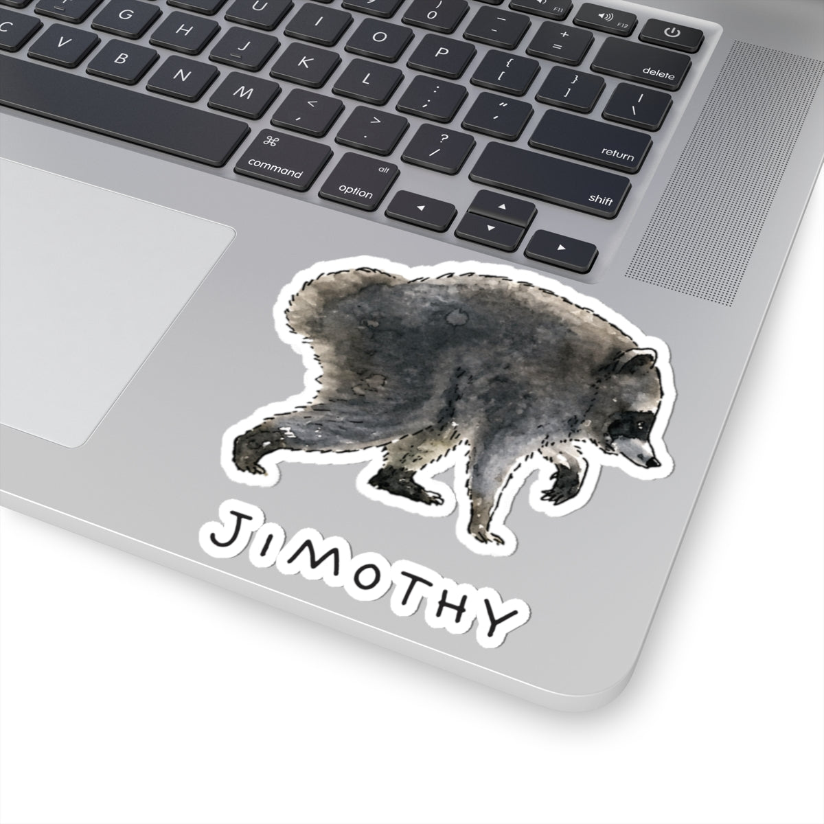 Jimothy Viral Seattle Raccoon Kiss-Cut Sticker