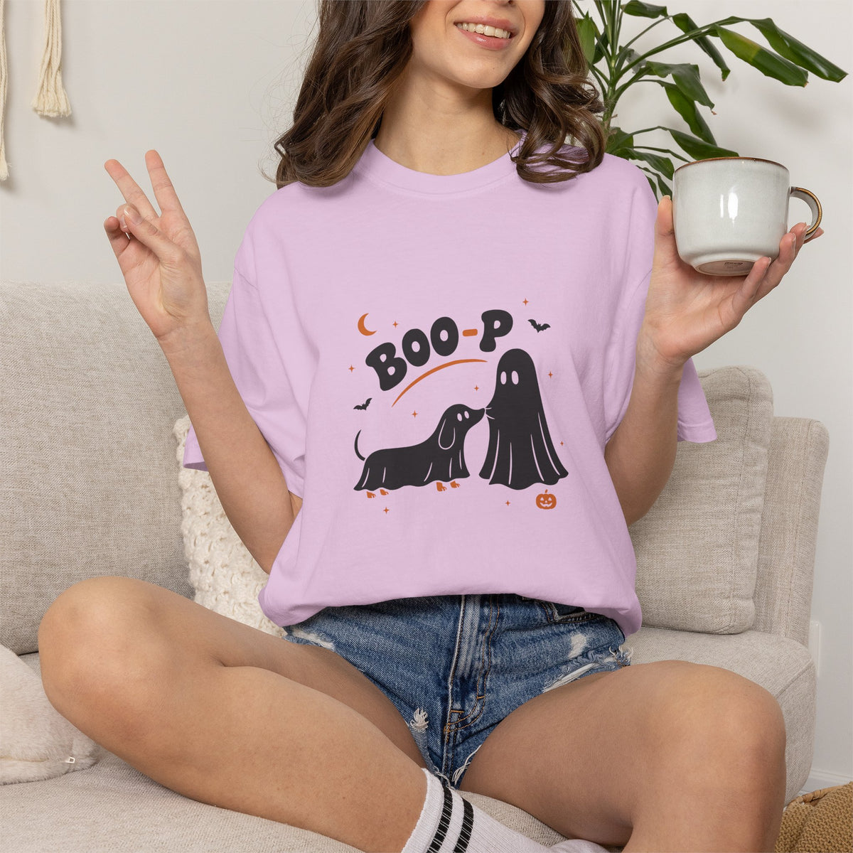 BOO-P Ghost Dog Shirt