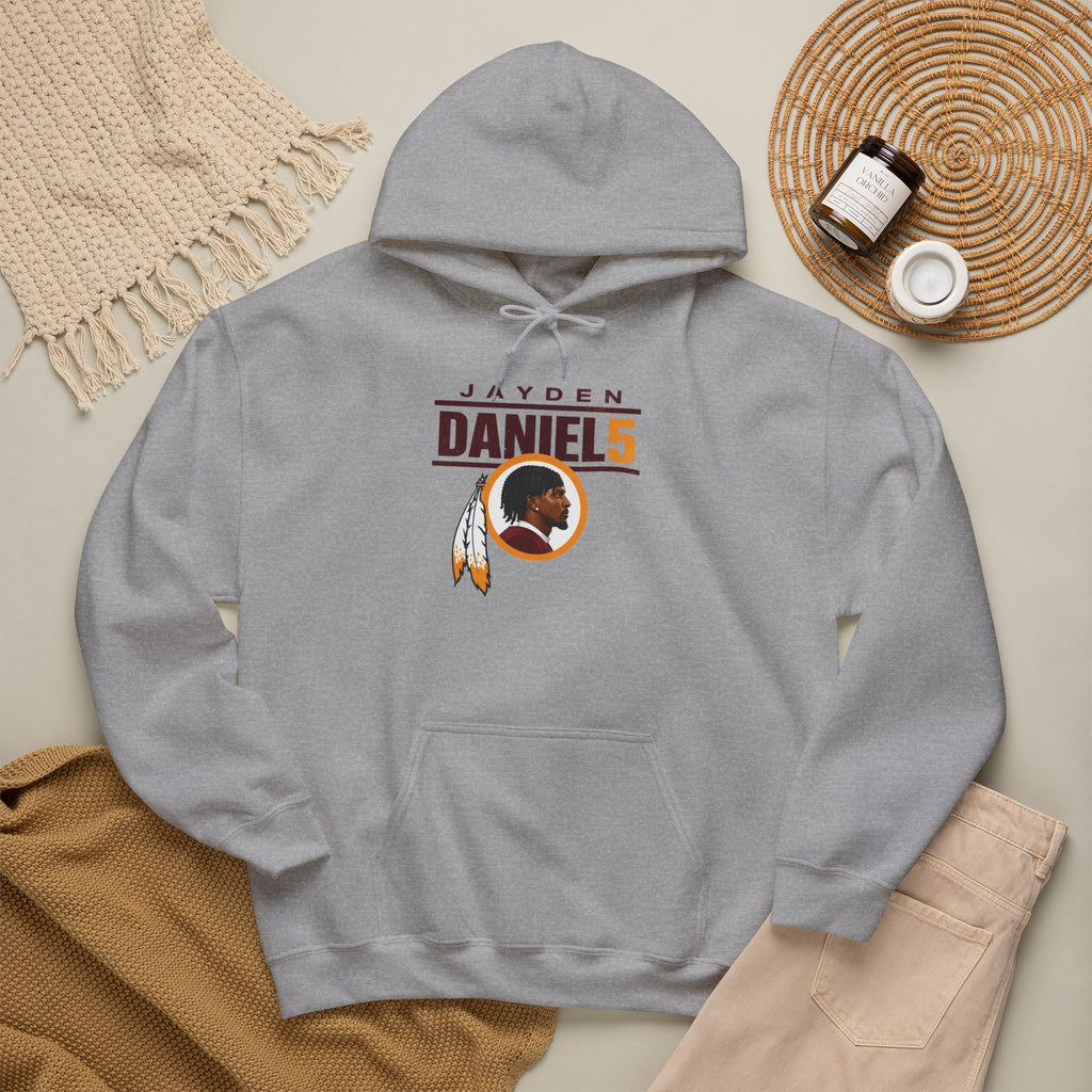 Jayden Daniels Commanders Hooded Sweatshirt