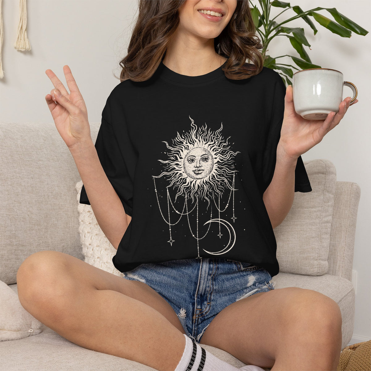 Widow's Bay - Patricia Sun & Moon Bohemian Shirt