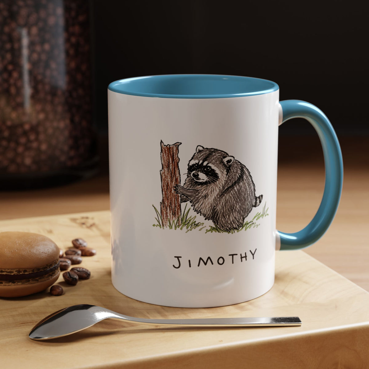 Jimothy Raccoon Viral 11oz Coffee Mug