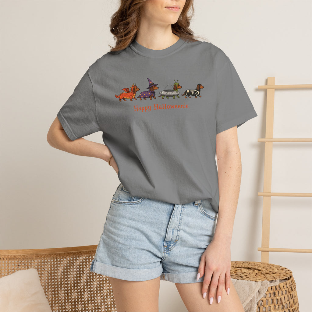 Happy Halloweenie Dachshund Shirt