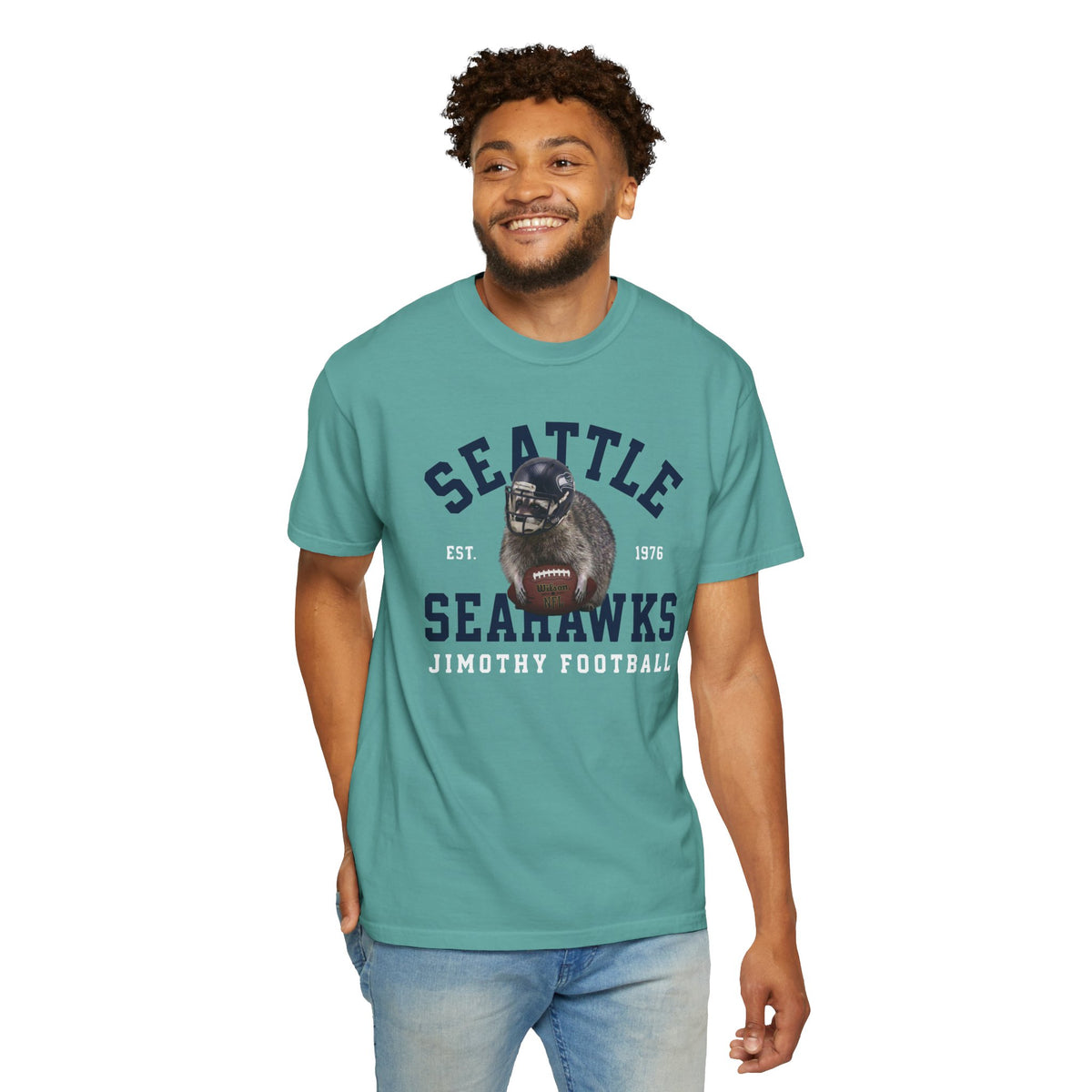 Jimothy Seattle Seahawks Football Shirt