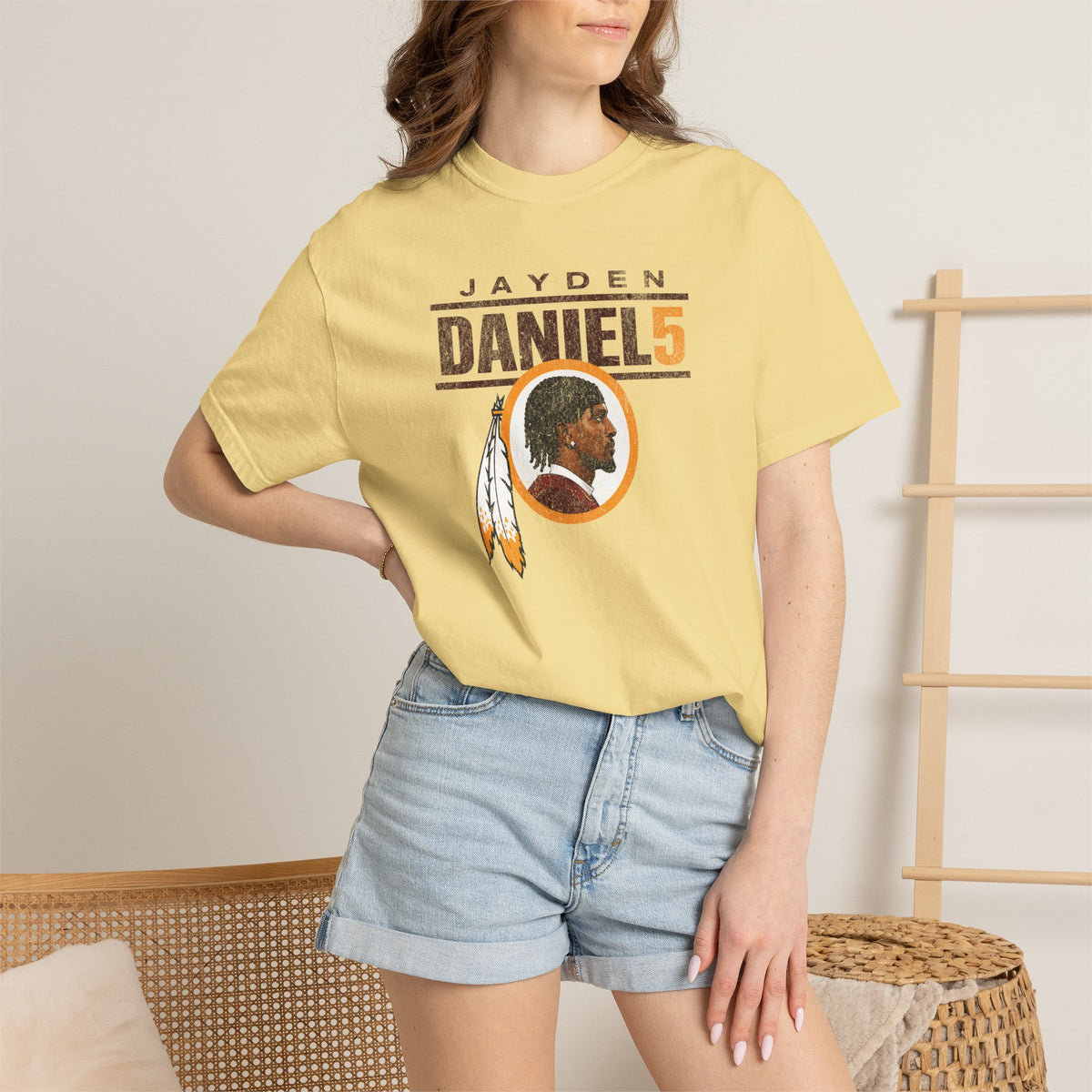 Jayden Daniels Commanders Shirt