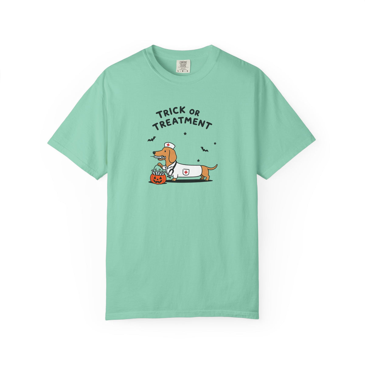 Dachshund "Trick or Treatment" Halloween Shirt
