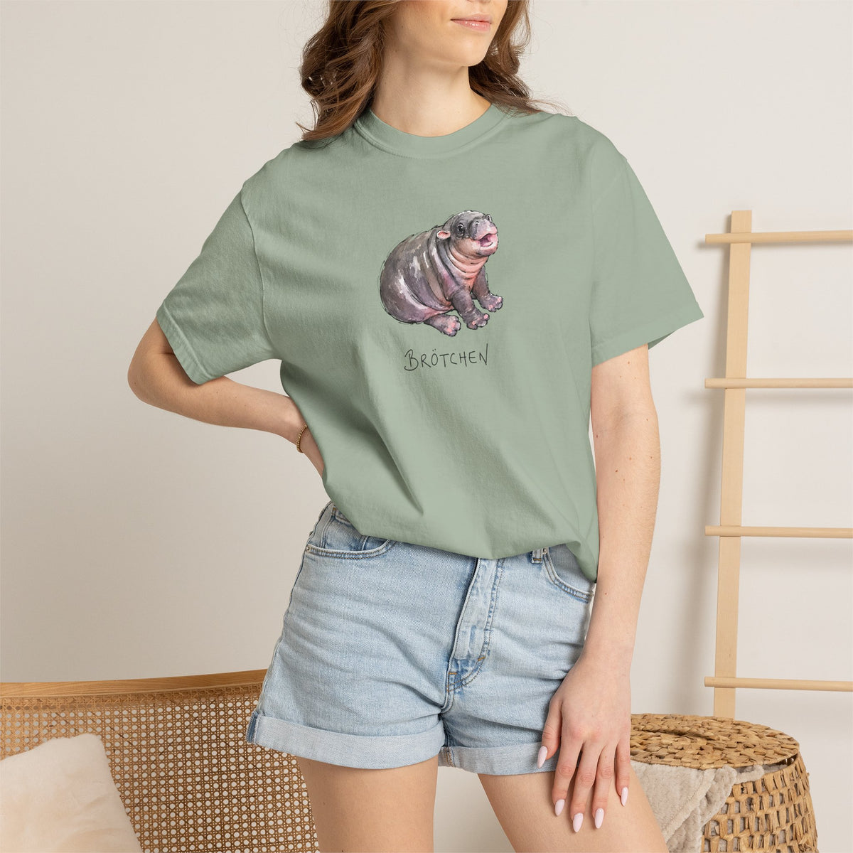 Brötchen Baby Pygmy Hippo Shirt
