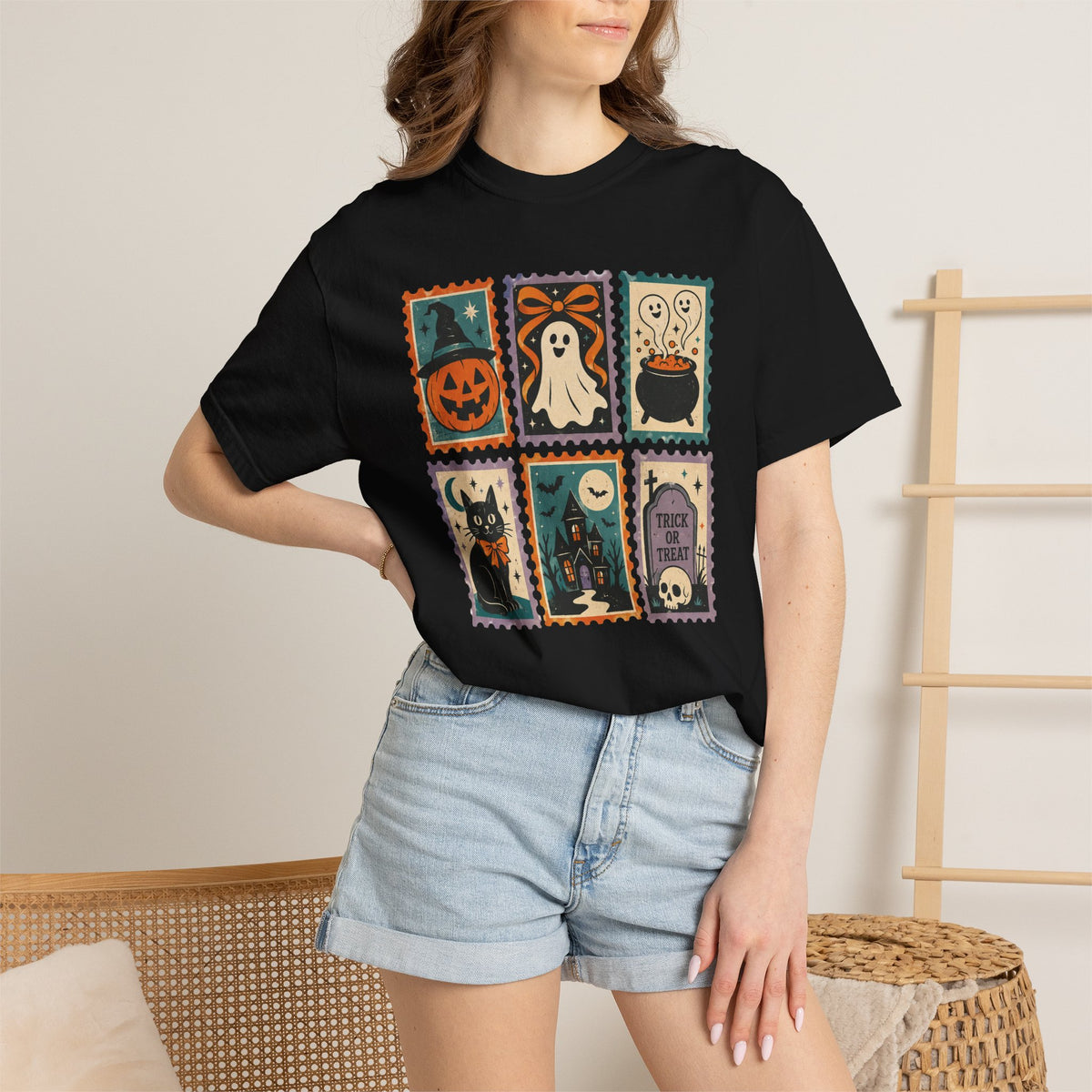 Halloween Stamp Shirt