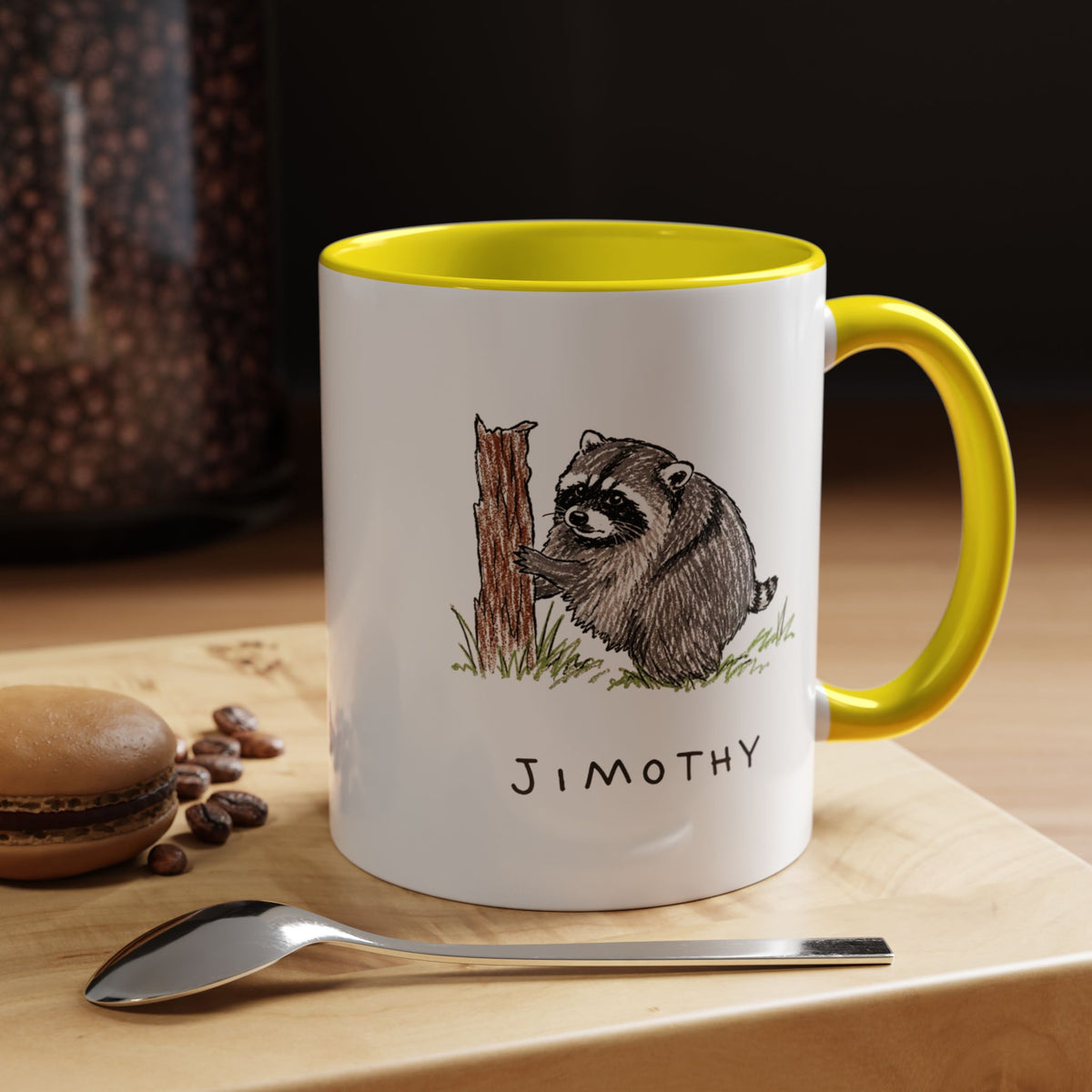 Jimothy Raccoon Viral 11oz Coffee Mug