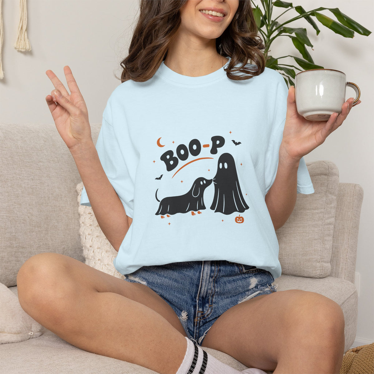 BOO-P Ghost Dog Shirt