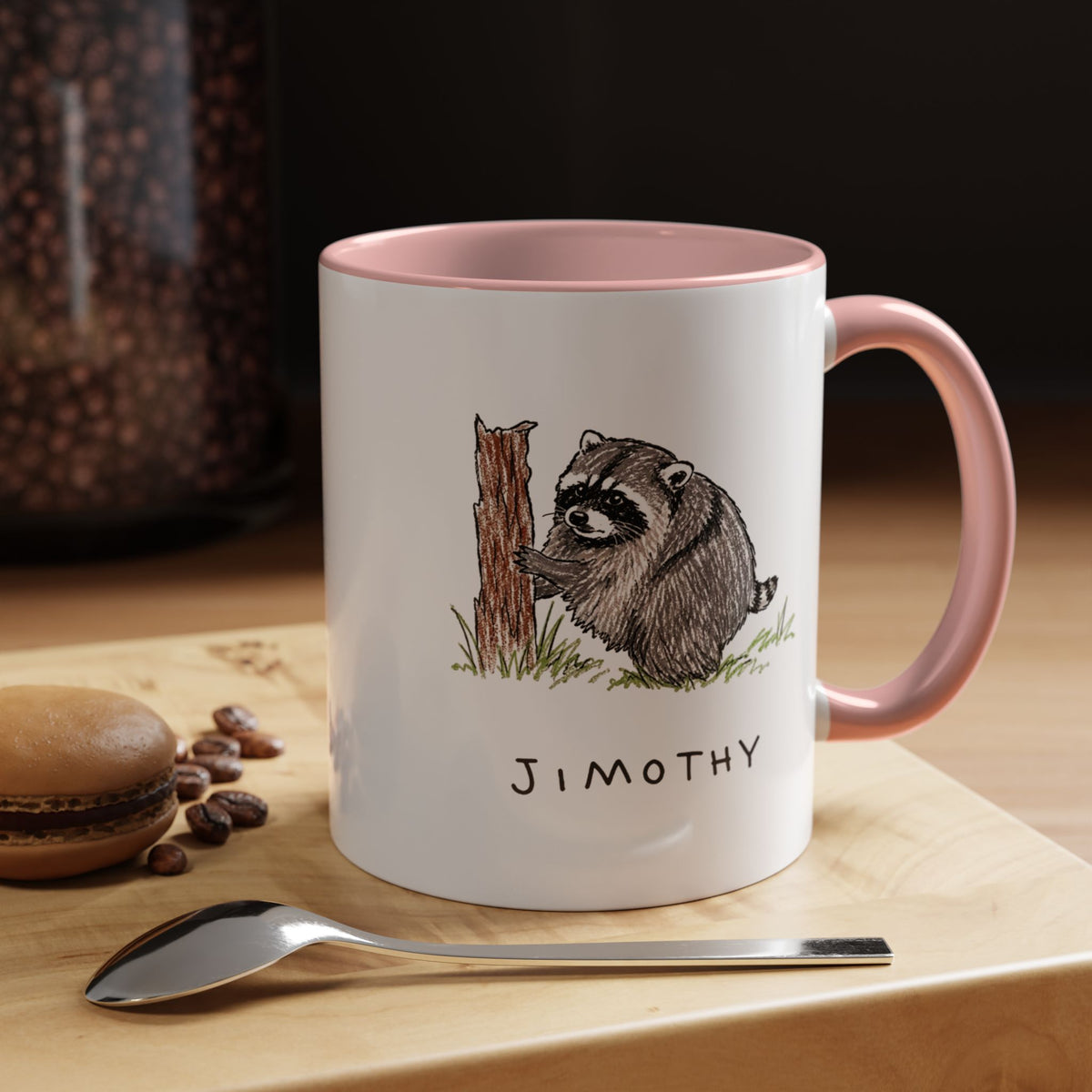 Jimothy Raccoon Viral 11oz Coffee Mug