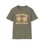 Gorilla Grodd "This Grodd Needs A Brew" Campus Shirt