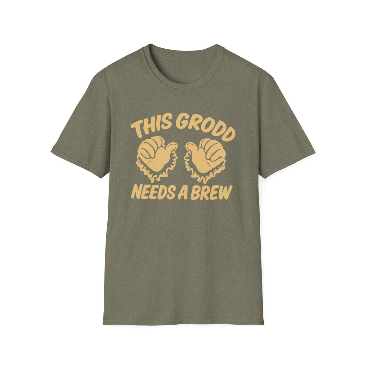 Gorilla Grodd "This Grodd Needs A Brew" Campus Shirt