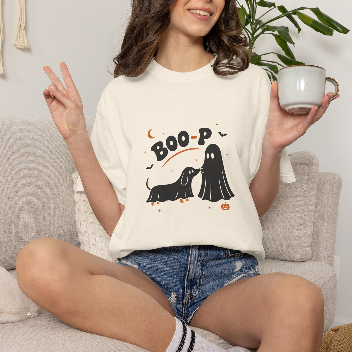 BOO-P Ghost Dog Shirt