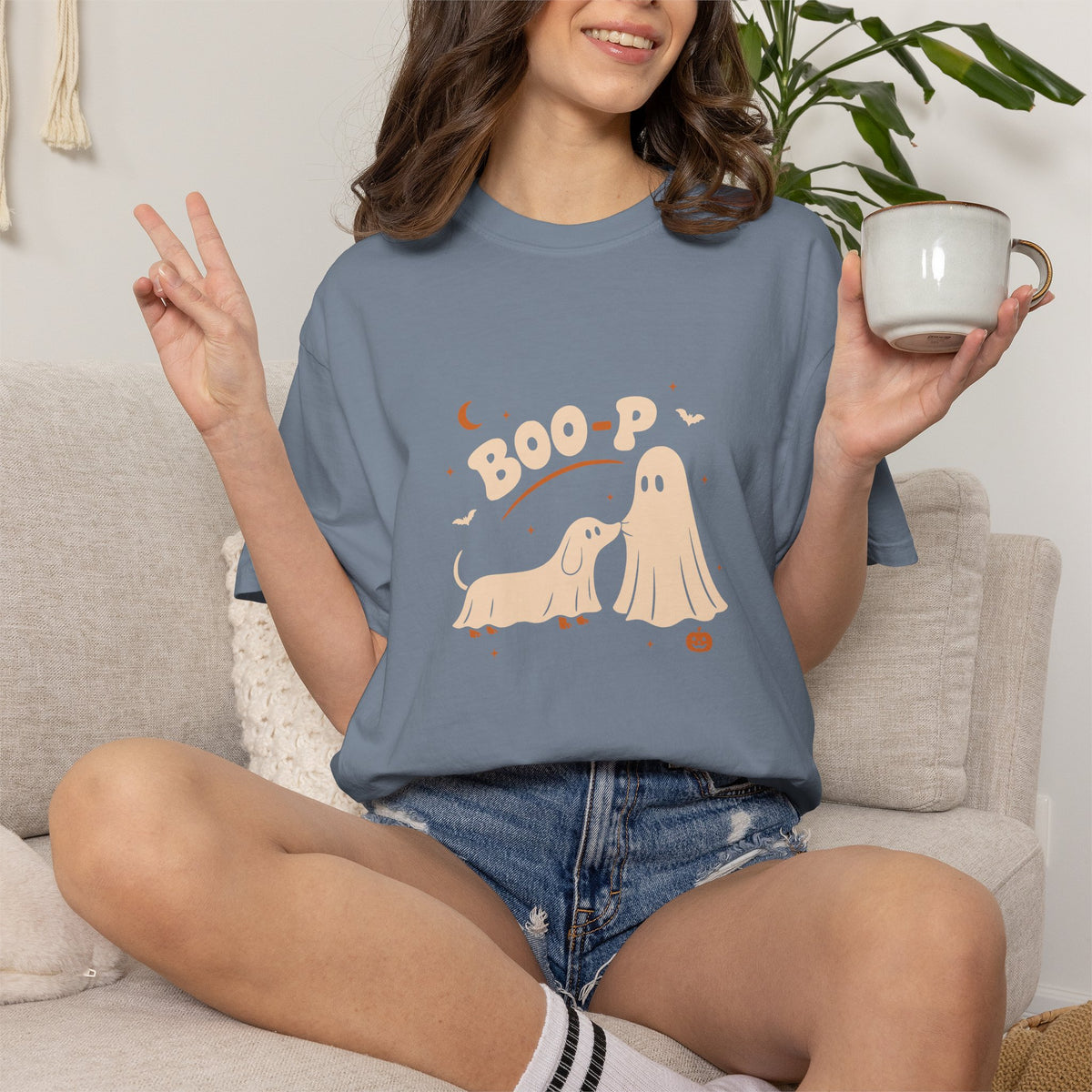 BOO-P Ghost Dog Shirt