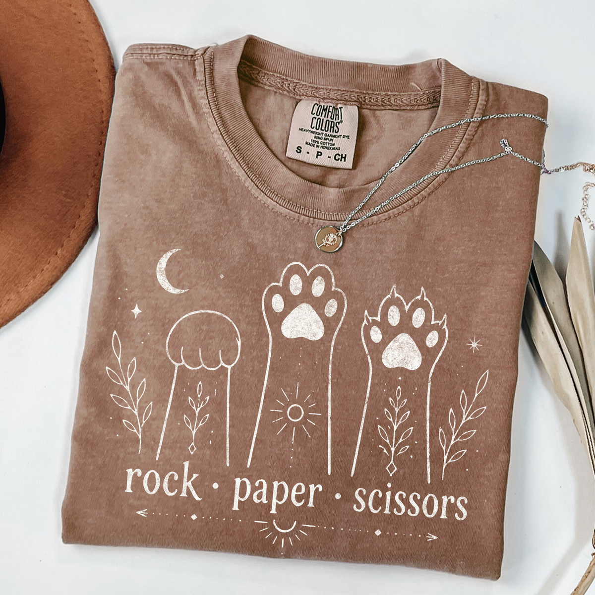 Cat Paw Rock Paper Scissors Shirt