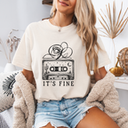 It's Fine Retro Graphic Tee