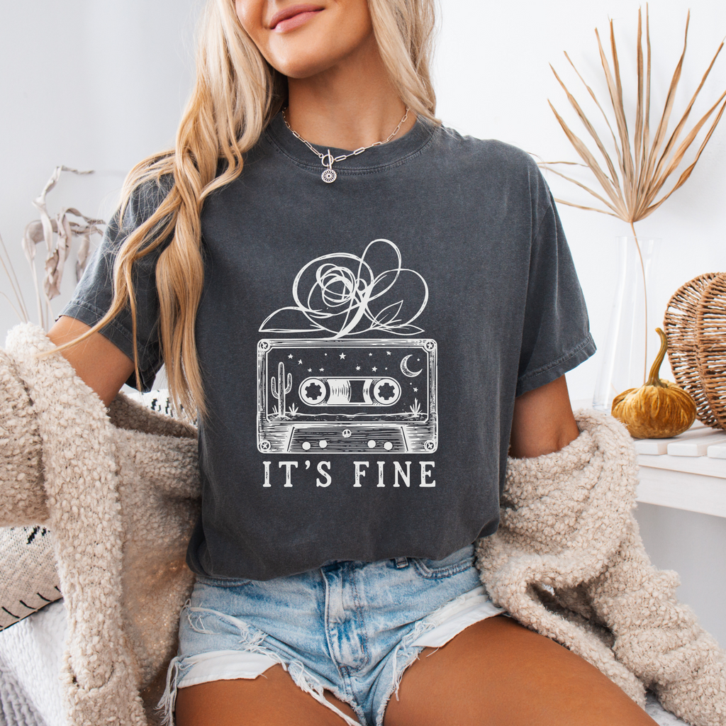 It's Fine Retro Graphic Tee