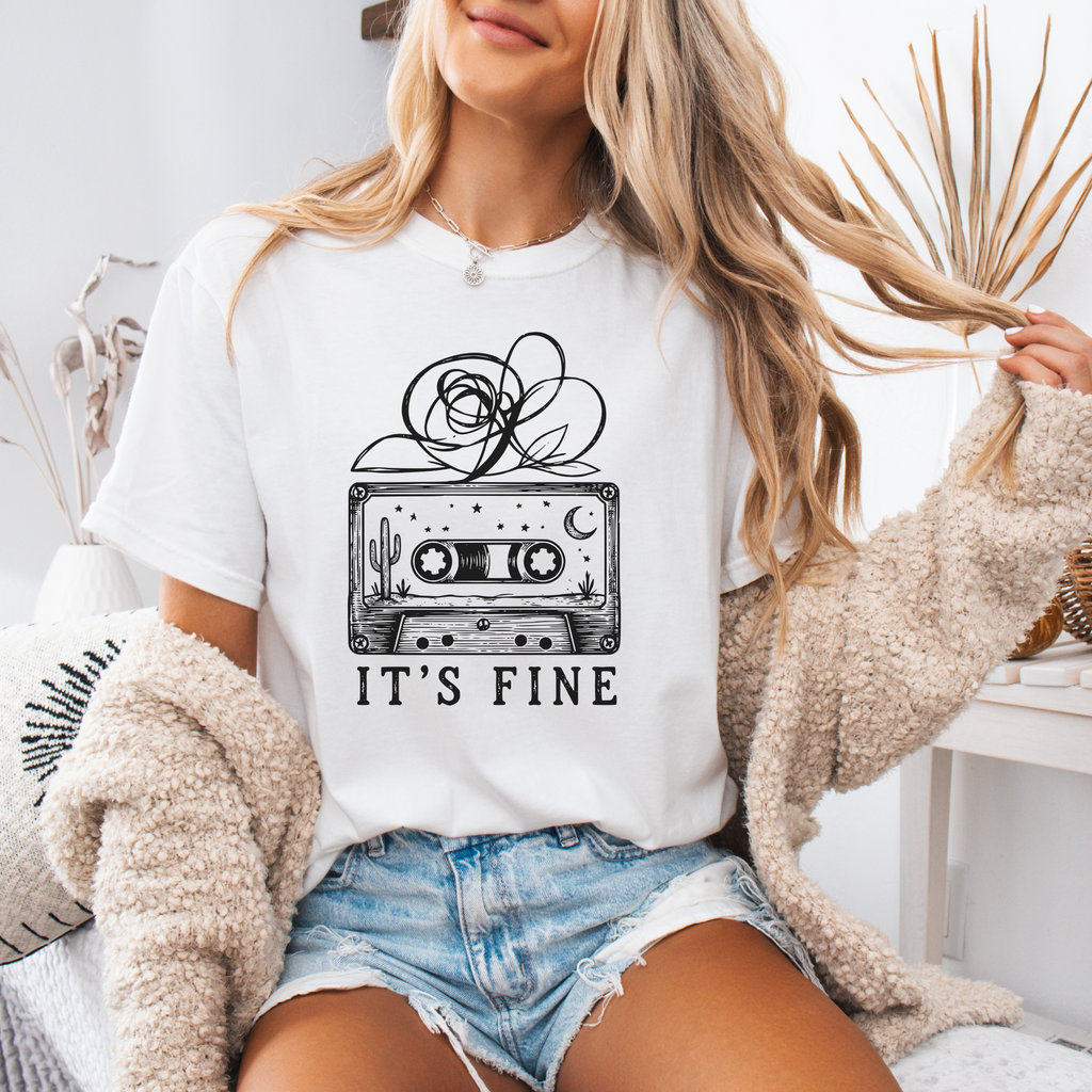 It's Fine Retro Graphic Tee