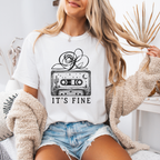 It's Fine Retro Graphic Tee