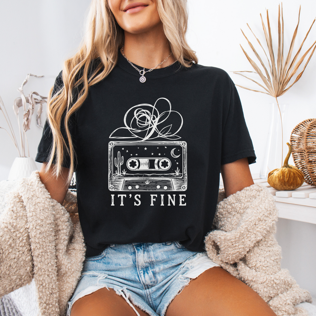 It's Fine Retro Graphic Tee