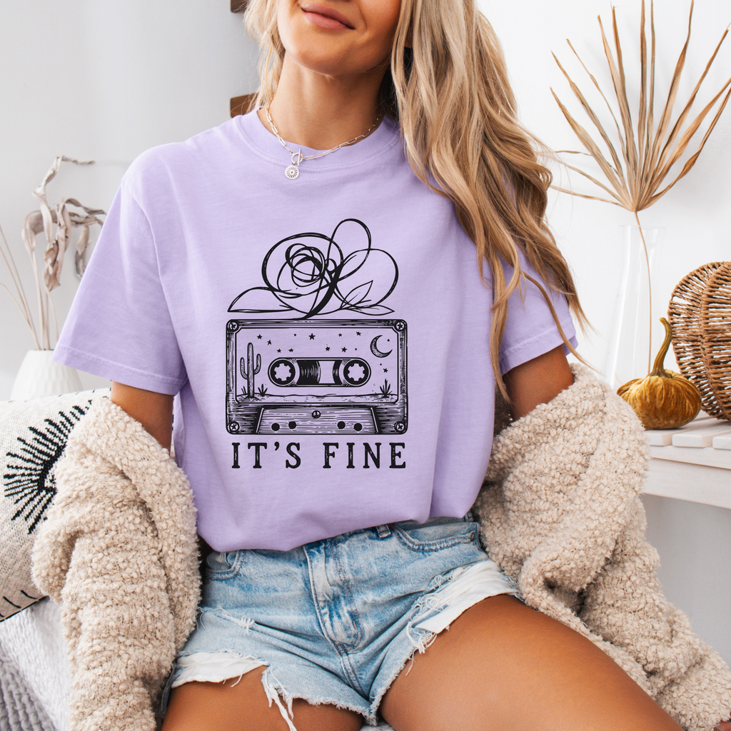 It's Fine Retro Graphic Tee