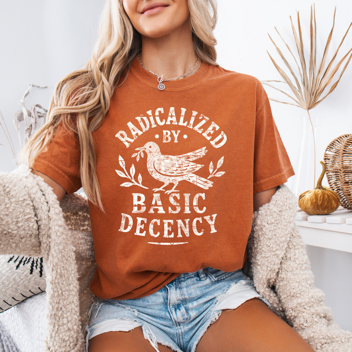 Radicalized By Basic Decency T-shirt