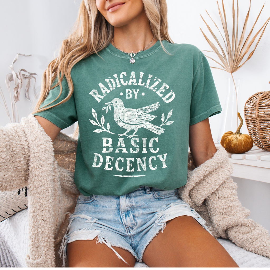 Radicalized By Basic Decency T-shirt