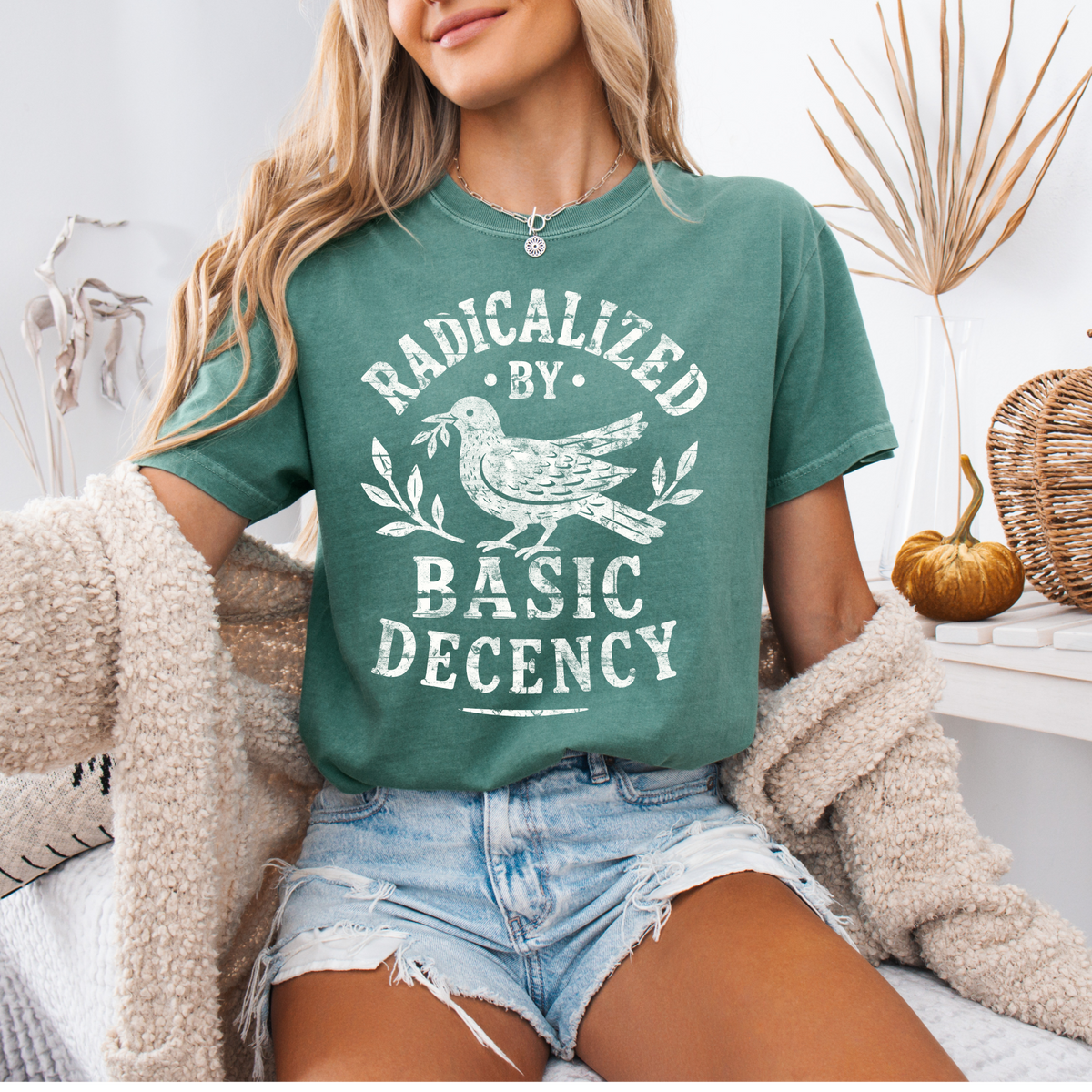 Radicalized By Basic Decency T-shirt